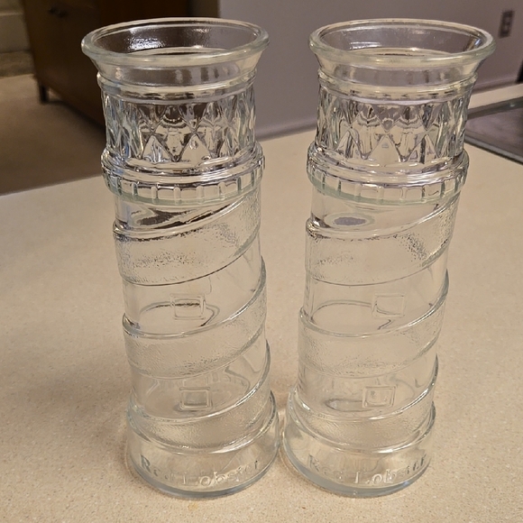 Source Unknown Other - Vintage Red Lobster lighthouse glasses set of 2